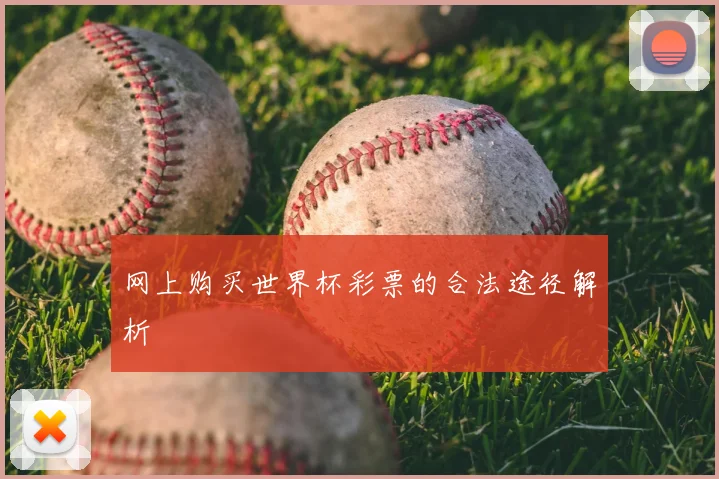 网上购买世界杯彩票的合法途径解析
